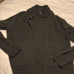 Banana Republic Extra Fine Merino Wool Full Zip-M